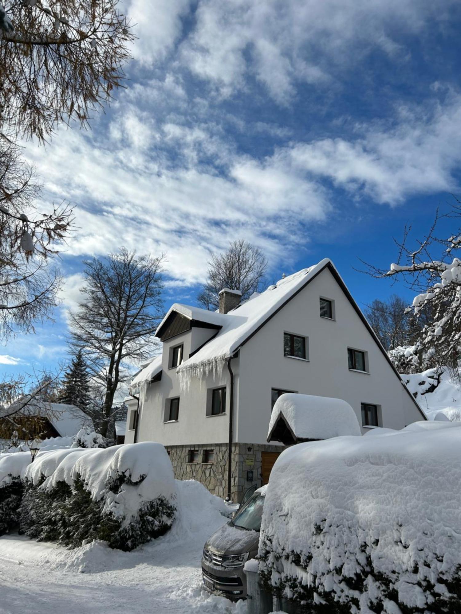 Apartmany U Vleku - Podkrovni Apartman Karlova Studanka Bagian luar foto